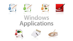 Windowsアプリケーションを利用可能MS Word、Excel、PowerPoint、一太郎、Adobe Readerなど